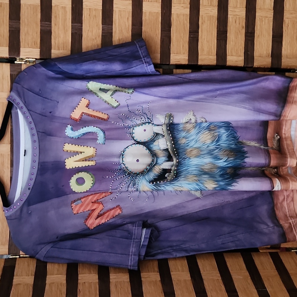 Custom "Monsta" Diamond Tshirt